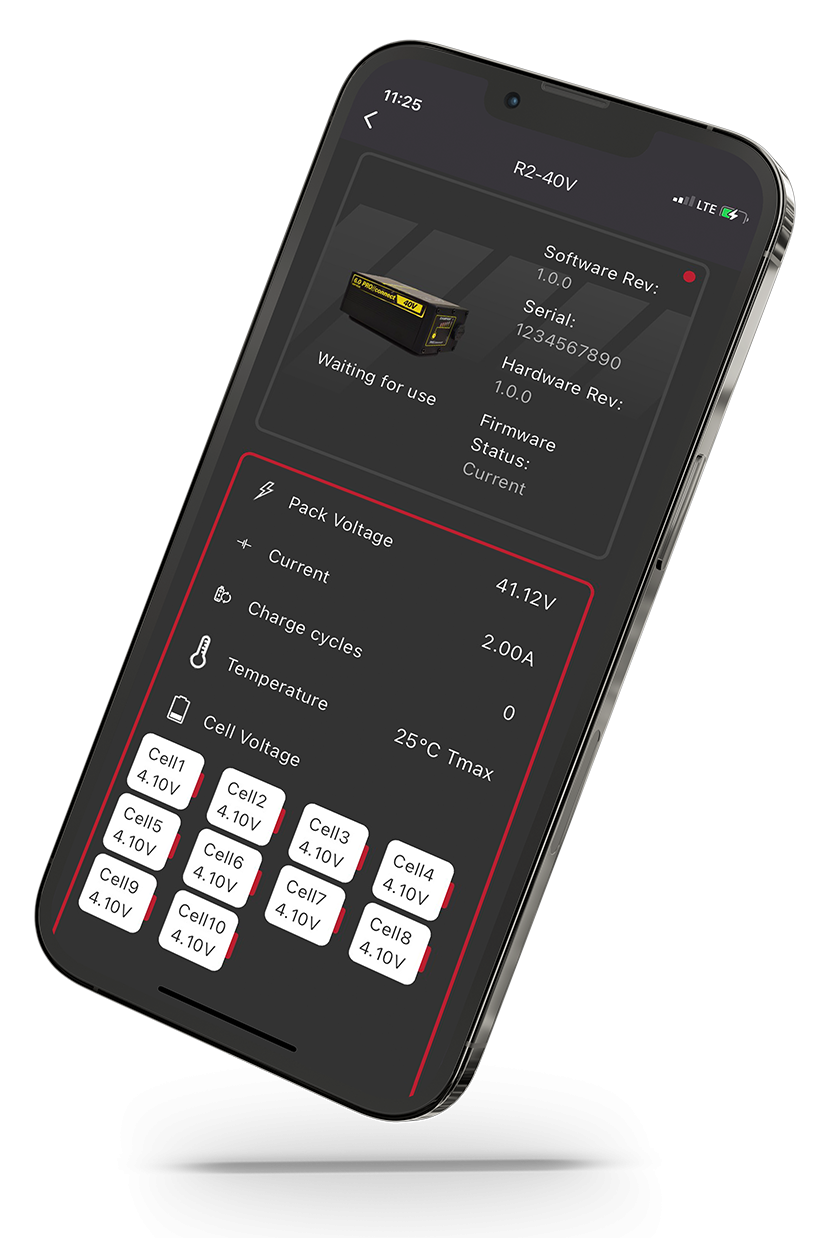 PRO//connect Smartphone-Anbindung für RAMFAN 40V Akku-Plattform
